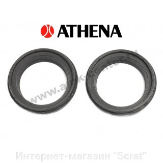 P40FORK455179 Комплект пыльников вилки NOK 45x58,4x4,6/14 Athena от компании Интернет-магазин "Scrat" - фото 1