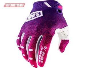 Перчатки кроссовые 100% Ridefit Pink / Purple XL