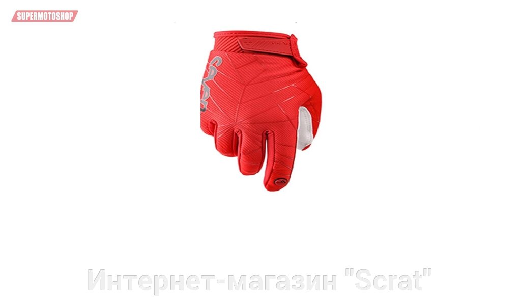 Перчатки кроссовые Seven 2020 красный XL от компании Интернет-магазин "Scrat" - фото 1