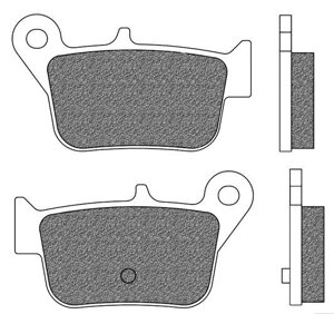 FD0490BE Тормозные колодки дисковые мото SCOOTER ELITE ORGANIC (FDB2292) NEWFREN