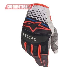 Перчатки кроссовые Alpinestars GP PRO 2020 белый/черный/оранжевый XXL