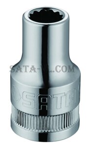 13601 Головка торцевая SATA 12-гр 1/2"DR 10мм
