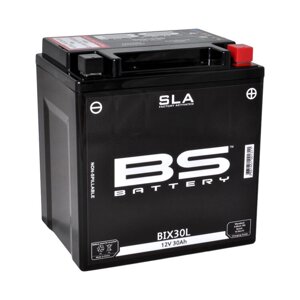BIX30L (FA) Аккумулятор BS SLA, 12В, 30 Ач 400 A 166x126x173, обратная ( -/+ ), (YIX30L)
