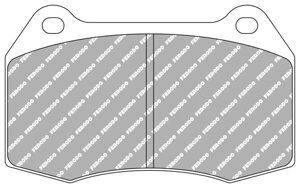 FCP1298R Тормозные колодки дисковые спортивые DS3000 NISSAN Skyline, BMW 7 (E38), BMW 8 (E31)