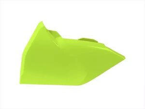 Боковина воздушного фильтра левая SX125-150/SXF250-450 16-18 # EXC/EXCF250-500 17-19 желтый неон
