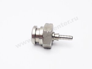 S759-03-31Z Фитинг с проточкой CONVEX внутр. резьба, M10 x 1.00mm, сталь, анод., AN03 Goodridge