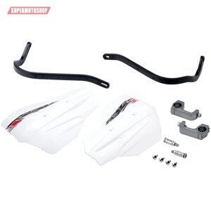 Защита рук ZETA XC Pro Kit Bar U-Clamp комплект с пластиковой защитой 28.6мм Черн/Бел