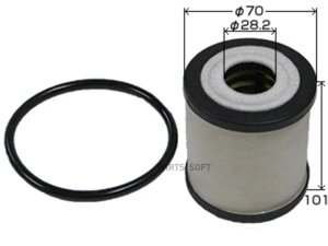 Фильтр сажевый VIC BB-08