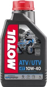 Масло моторное MOTUL ATV-UTV 4T 10W40 4л