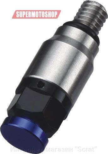 PRV-01 Blue Спусковой клапан вилки мотоцикла, SHOWA/KAYABA, синий от компании Интернет-магазин "Scrat" - фото 1