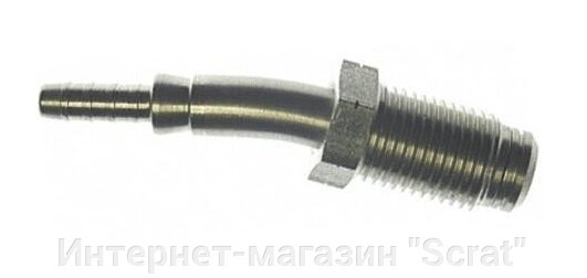 S445-2031Z Фитинг папа M10x1 прямой и обратный конус, 20°, D-03 сталь от компании Интернет-магазин "Scrat" - фото 1