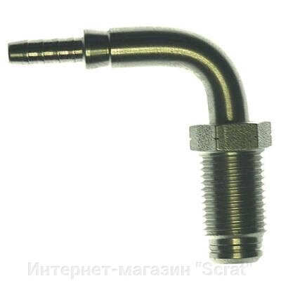 S445-9031C Фитинг папа M10x1 прямой и обратный конус, 90°, D-03 сталь от компании Интернет-магазин "Scrat" - фото 1