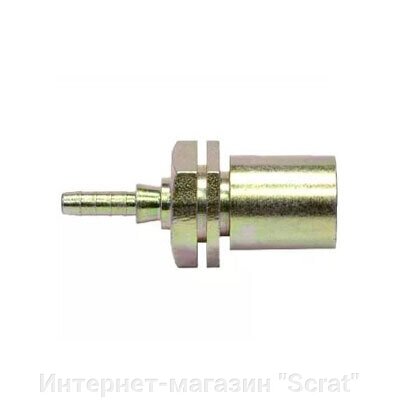 S757-03-31P Фитинг Goodridge konvex BSP TOYOTA 17mm HEX / резьба M10x1 D-03 сталь, обратный конус от компании Интернет-магазин "Scrat" - фото 1