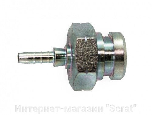 S758-03-31P Фитинг с проточкой CONCAVE внутр. резьба, M10 x 1.00mm, сталь, анод., AN03 Goodridge от компании Интернет-магазин "Scrat" - фото 1