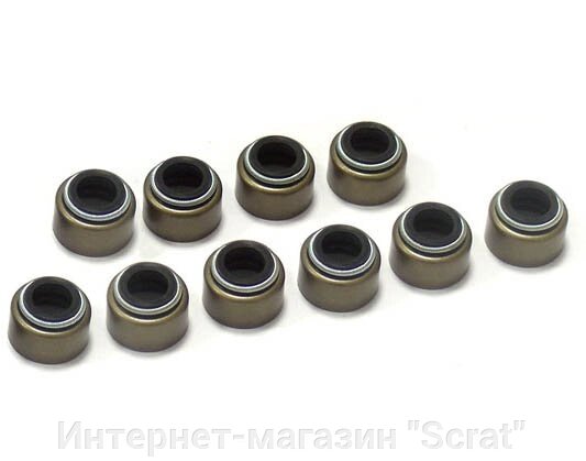 Сальники клапана KTM EXC-F250 14-22 # EXC-F450 17-22 # EXC-F500 17-20 # SX-F250 06-22 XC-F250 13-22 от компании Интернет-магазин "Scrat" - фото 1
