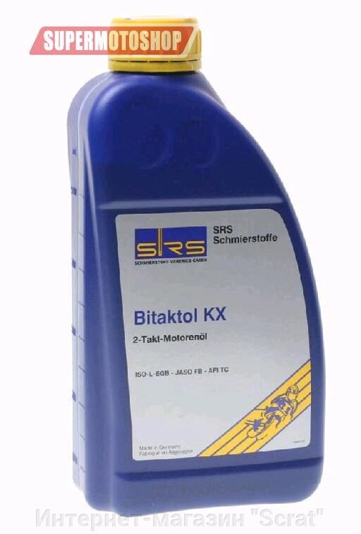 SRS Масло моторное BITAKTOL KX для 2T дв. (1л.) от компании Интернет-магазин "Scrat" - фото 1