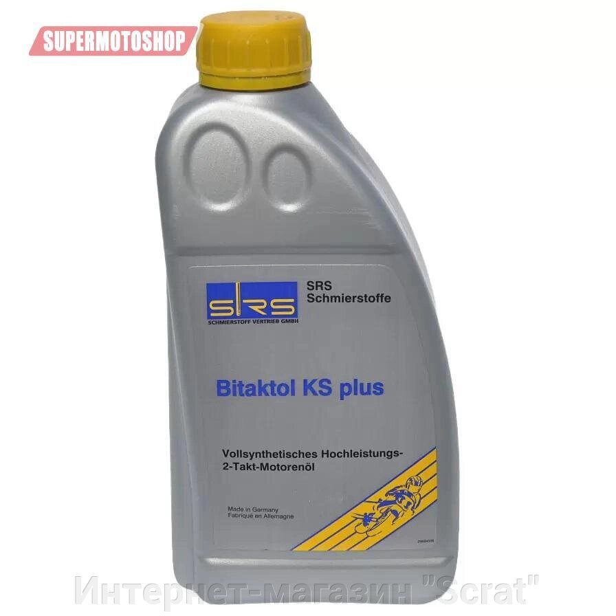 SRS Масло моторное синтетическое BITAKTOL KS Plus  для 2T дв. (1л.) от компании Интернет-магазин "Scrat" - фото 1