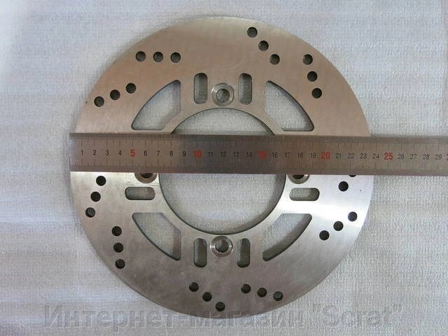 Тормозной диск Kawasaki задний от компании Интернет-магазин "Scrat" - фото 1