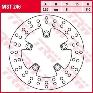 Тормозной диск MST246