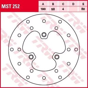 Тормозной диск MST252