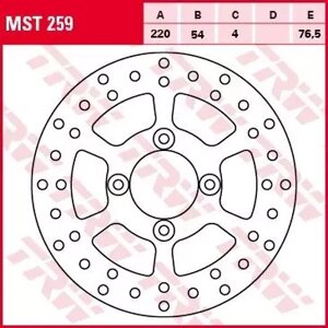 Тормозной диск MST259