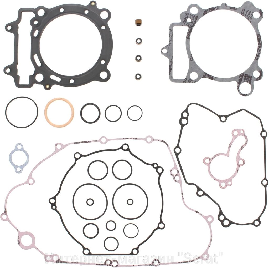 WINDEROSA/VERTEX 808482 Полный комплект прокладок двигателя без сальников от компании Интернет-магазин "Scrat" - фото 1