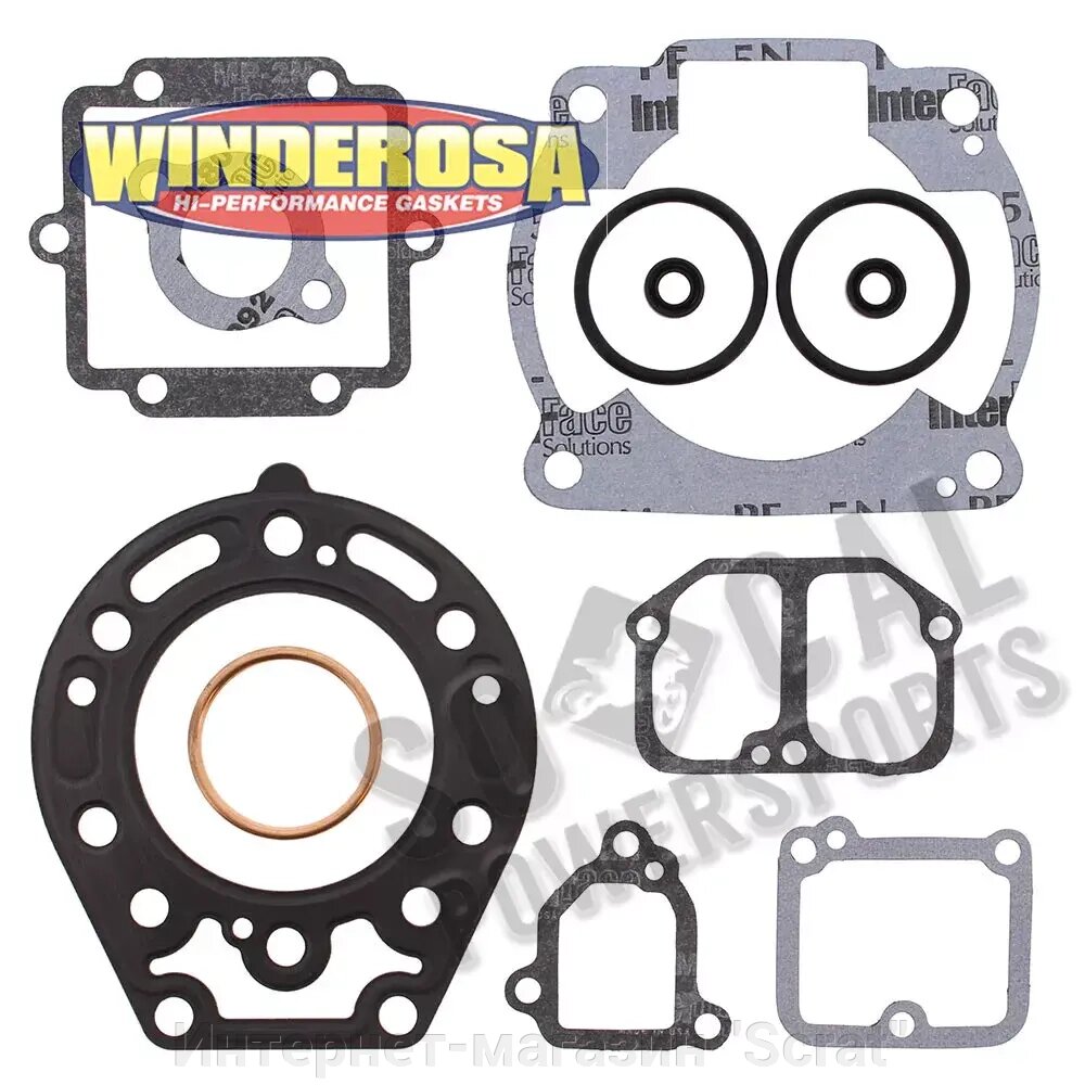 WINDEROSA/VERTEX 810445 Верхний комплект прокладок двигателя от компании Интернет-магазин "Scrat" - фото 1