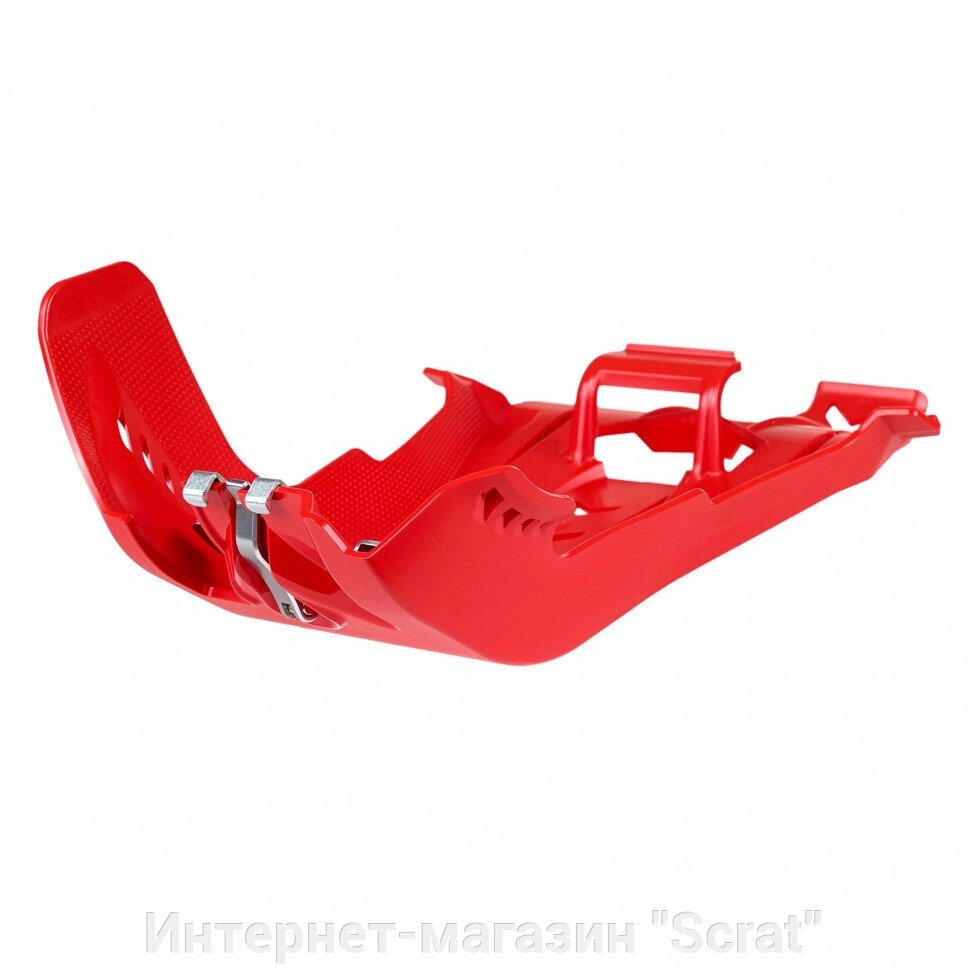 Защита картера Polisport RR 250/300 2T 4T (20>) (красн.) от компании Интернет-магазин "Scrat" - фото 1