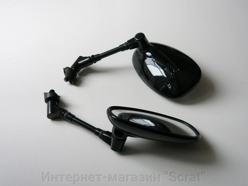 Зеркала чёрные п-п Suzuki SV400/650/1000 GSF 250/400/600/650/1200/1250 от компании Интернет-магазин "Scrat" - фото 1