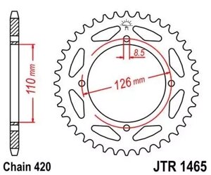 Звезда ведомая JTR1465 47