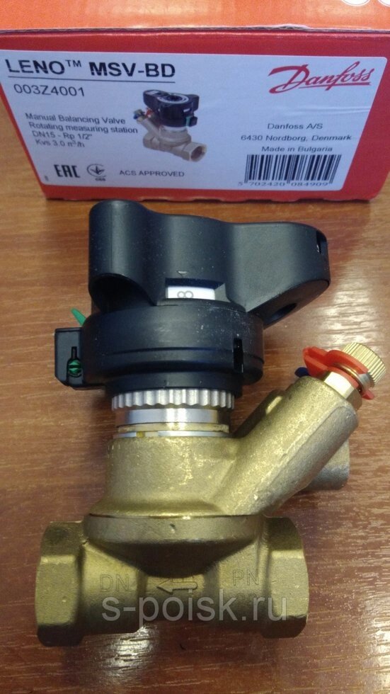 Ручной балансировочный клапан MNT 11/4" от компании ПОиСК - фото 1
