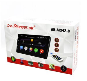 Автомагнитола 2 Din DV-Pionner. OK AH-M342-8 (2/32GB Android 10)