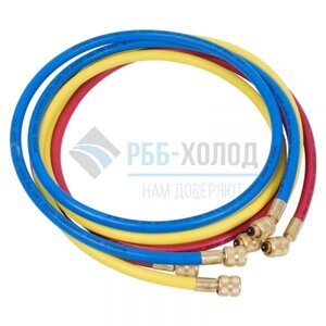 Заправочный шланг VRP-U-RYB (1,8м.) (R22, R134A)