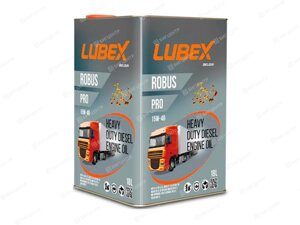 Масло LUBEX ROBUS PRO 15W-40 CI-4, CH-4/SL VDS-3 син. 18 л.