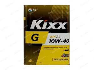 Масло моторное для дизельных двигателей KIXX HD 10W-40 CG-4 4L