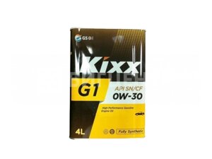 Масло моторное GS KIXX G1 0W30 SN/CF-5RC 4л