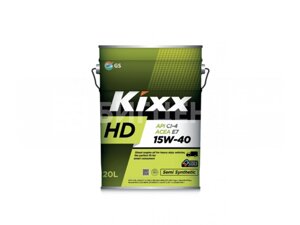 Масло моторное GS KIXX HD 15W40 CI-4/E7 п/с 20л