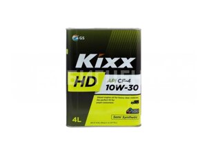 Масло моторное KIXX HD 10W-30 CF-4/SG 4 л