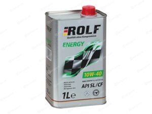 Масло моторное РОЛЬФ Energy 10W-40 SL/CF п/син. 1 л