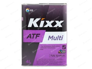 Масло трансмиссионное GS KIXX ATF Multi для АКПП син. 4 л
