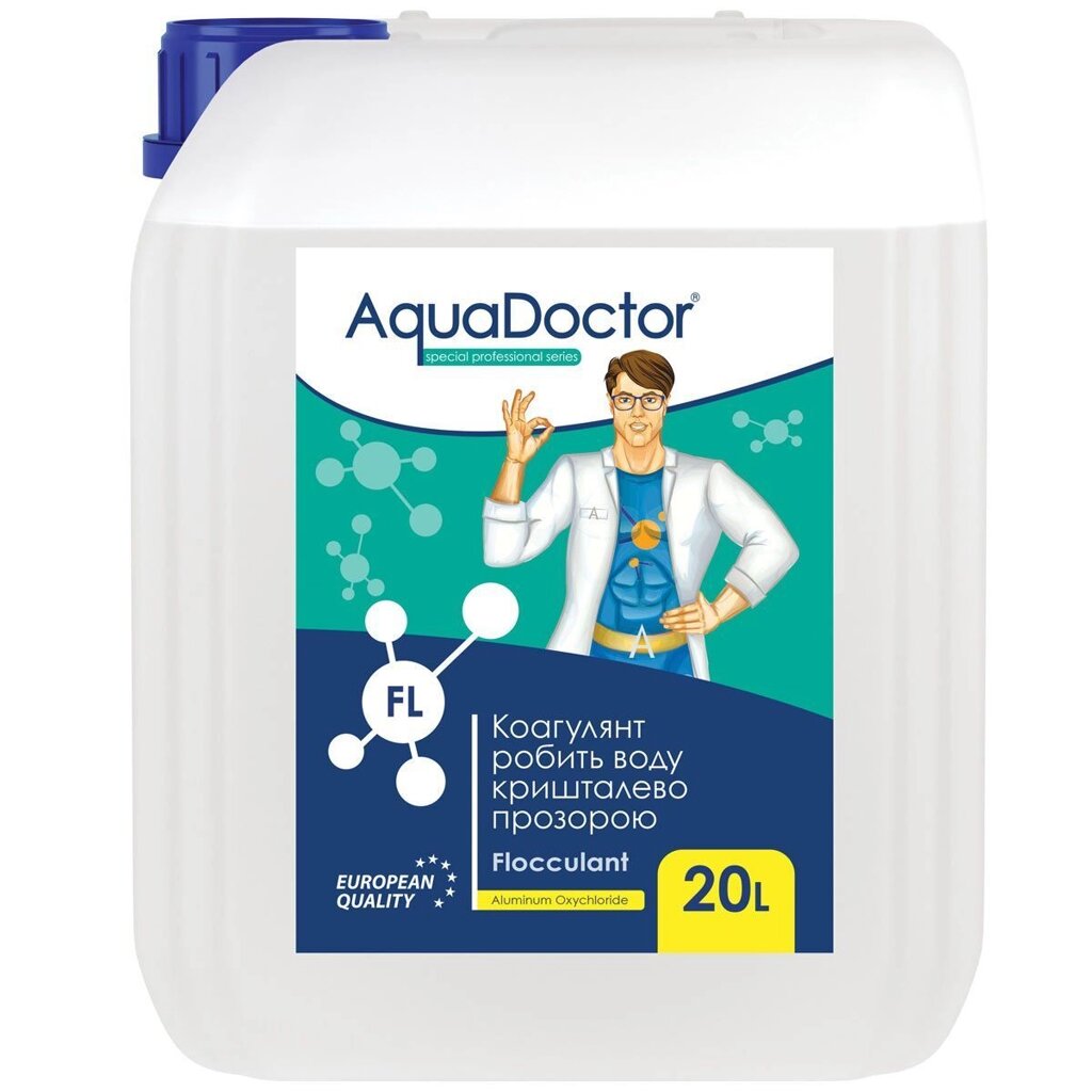 AquaDoctor FL Коагулянт жидкий 20 л от компании "ТК ВАШ ДОМ" - фото 1