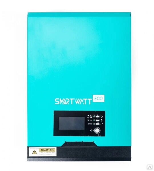 Инвертор SmartWatt eco 1K 12V 40A MPPT от компании "ТК ВАШ ДОМ" - фото 1