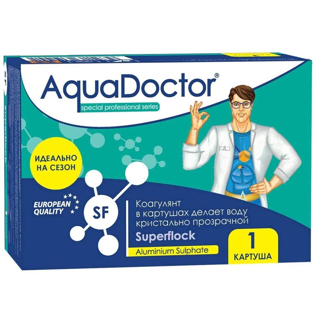 Коагулирующее средство AquaDoctor Superflock Mini от компании "ТК ВАШ ДОМ" - фото 1