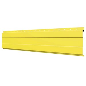 Линеарная потолочно-стеновая панель С ПОЛОСОЙ RAL1018 Желтый