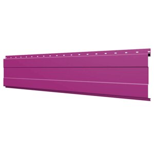 Линеарная потолочно-стеновая панель С ПОЛОСОЙ RAL4006 Пурпурный