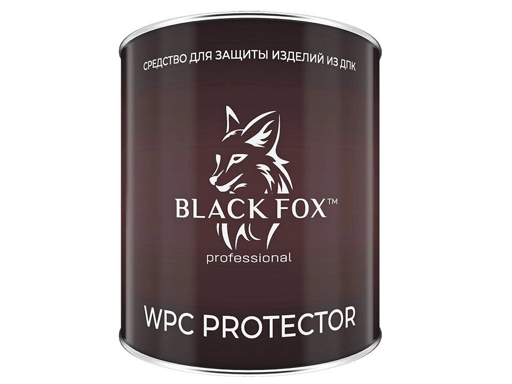 Масло защитное для ДПК BLACK FOX wpc protector темно-коричневое от компании "ТК ВАШ ДОМ" - фото 1