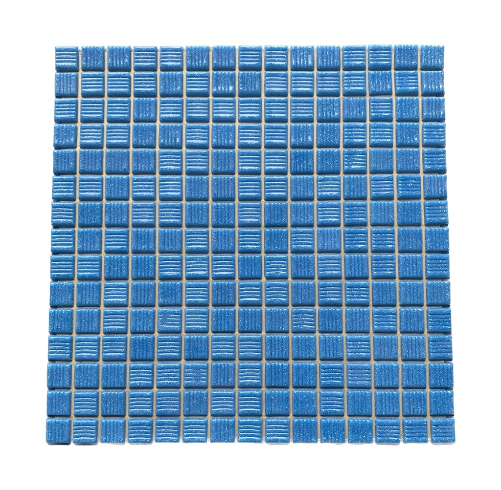 Мозаика стеклянная AquaViva Blue чип 20*20*4mm Aquaviva от компании "ТК ВАШ ДОМ" - фото 1