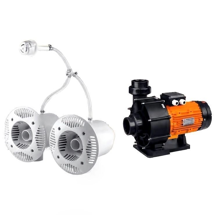 Противоток для бассейна Aquaviva AV-JET-5.5DT Kit (380 В, 68 м3/ч, 5.5 HP) от компании "ТК ВАШ ДОМ" - фото 1