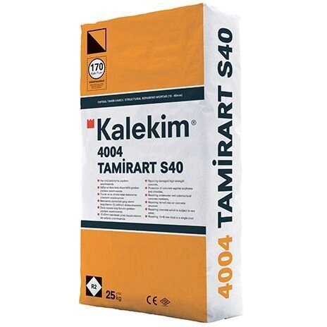 Ремонтная штукатурка Kalekim Tamirart S40 4004 (25 кг), высокопрочная от компании "ТК ВАШ ДОМ" - фото 1