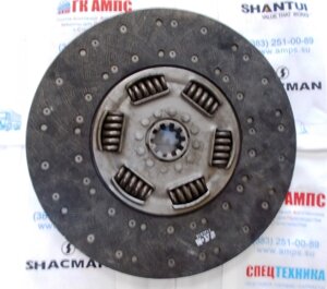 Диск сцепления Шакман shacman DZ1560160032 (D=430, d=52)